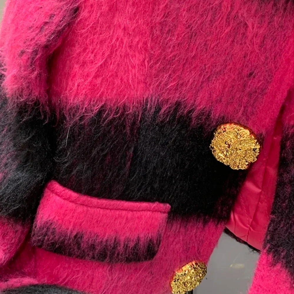 Pink Cropped Blazer - Picture 3 of 5